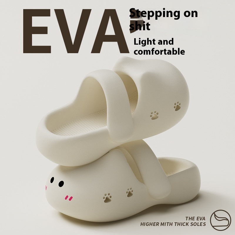 Women's EVA Cute Thick Bottom For Outdoors Slippers BAZONA