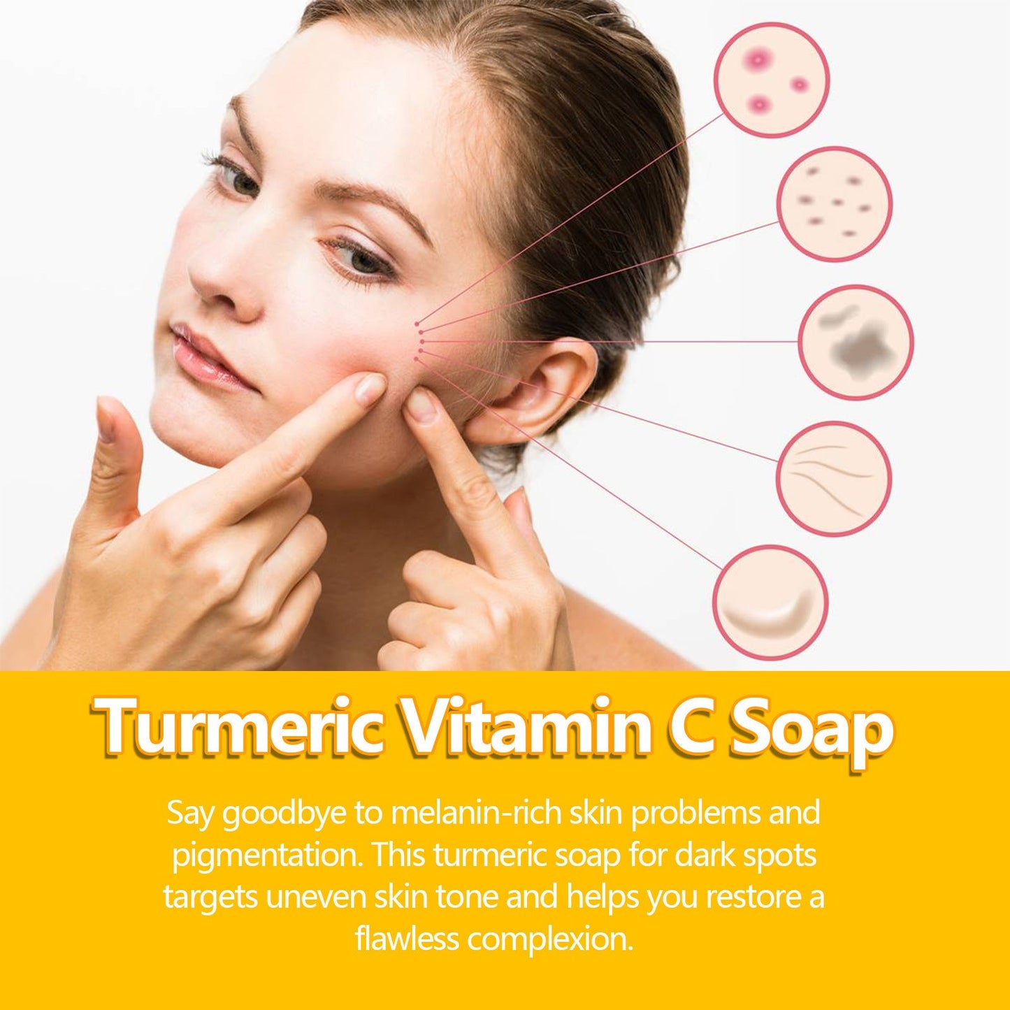 Cleansing Facial Fade Spot Skin Rejuvenating Soap BAZONA