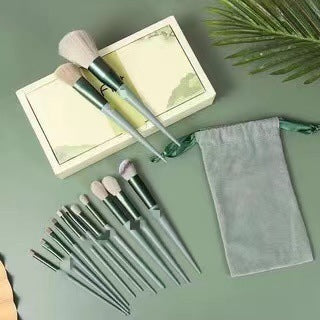 13Pcs Makeup Brush Set Make Up Concealer Brush Blush Powder Brush Eye Shadow Highlighter Foundation Brush Cosmetic Beauty Tools BAZONA