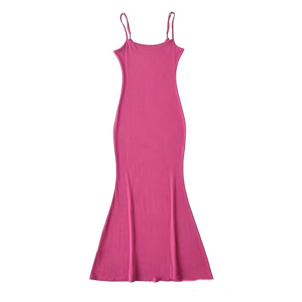 Women's Shapewear Dress Jumpsuit Tummy Tuck Lift Corset Open Crotch Suspender Tight Long Skirt Chest Pad Bodysuit Dress BAZONA