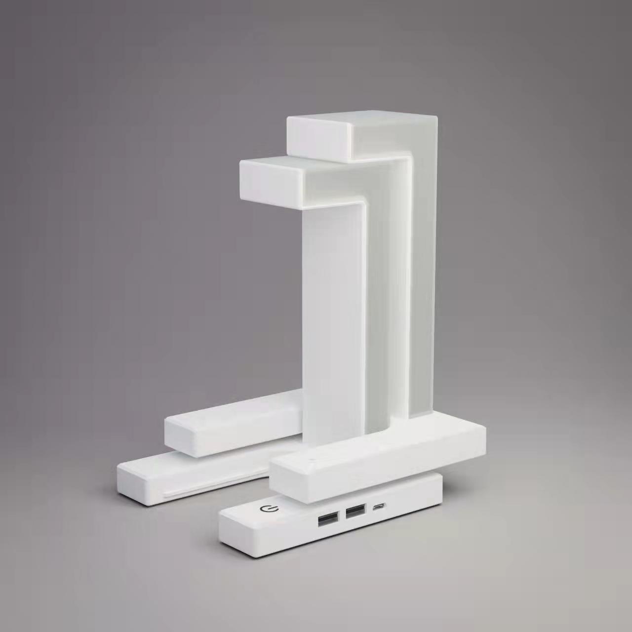 Creative Smartphone Wireless Charging Suspension Table Lamp Balance Lamp Floating For Home Bedroom BAZONA