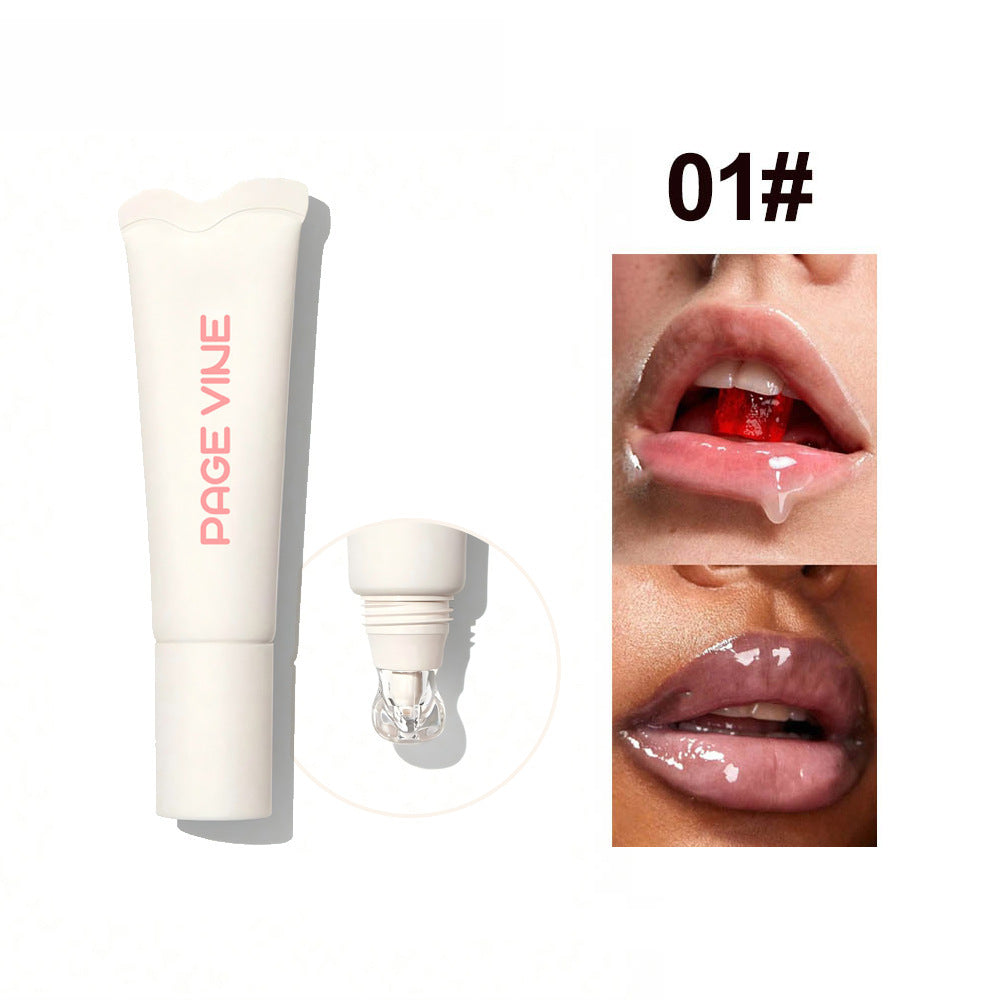 4-color Brightening Lip Balm Moisturizing Exfoliating Skin Long-Lasting Moisturizing Lip Gloss Women Cosmetics BAZONA