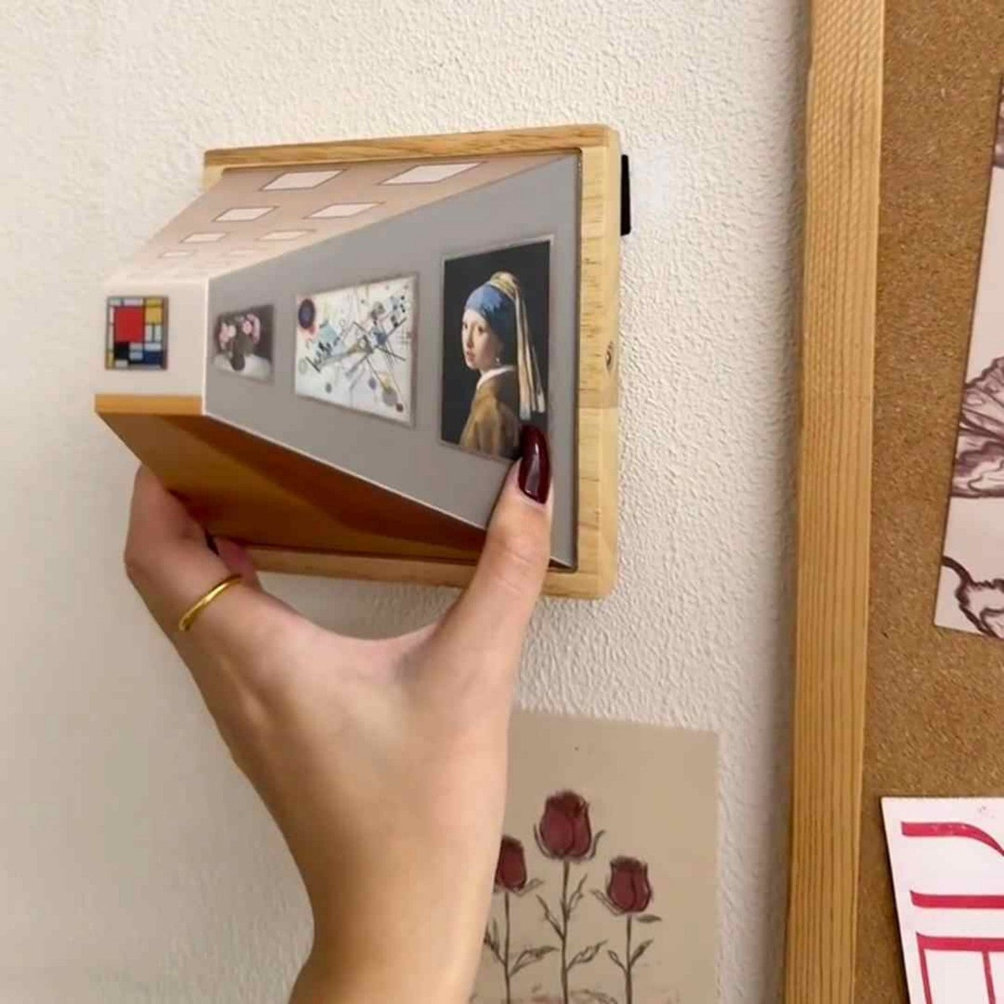 3D Illusion Night Light Gallery Bedside Picture Style Creative Modern Simulate Sunshine Drawing Night Light Gift BAZONA
