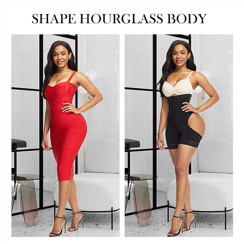 Women Shapewear High Waist Butt Lifter Tummy Control Underwear Workout Waist Trainer Corset BAZONA