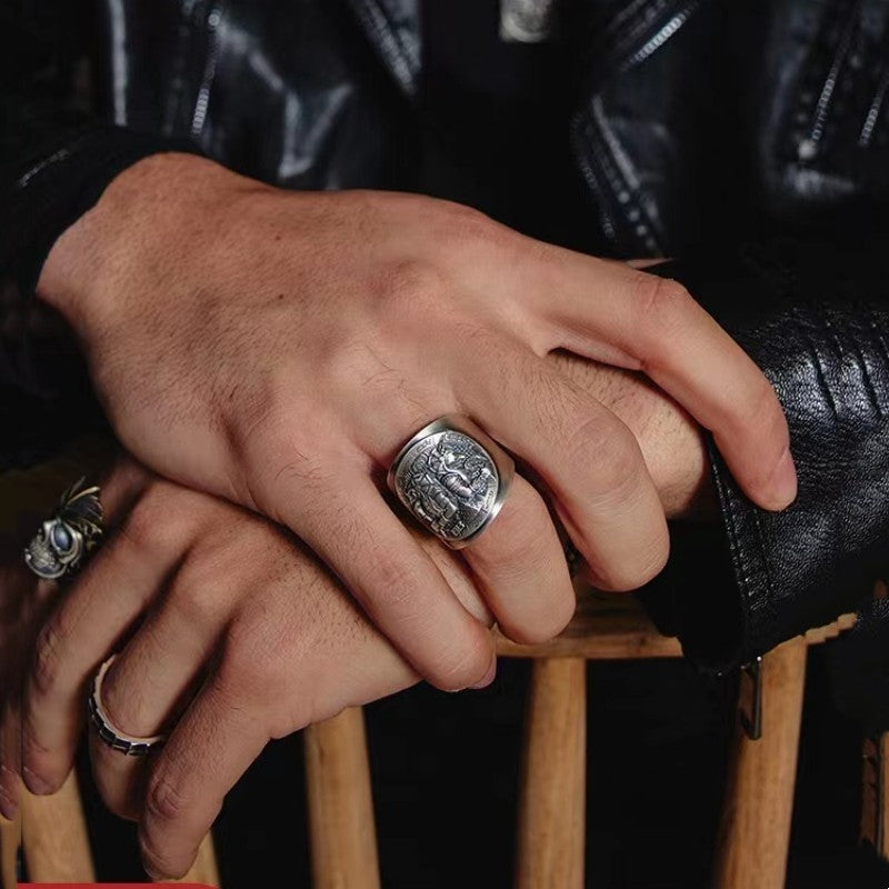 Boys Index Finger With Opening Ring