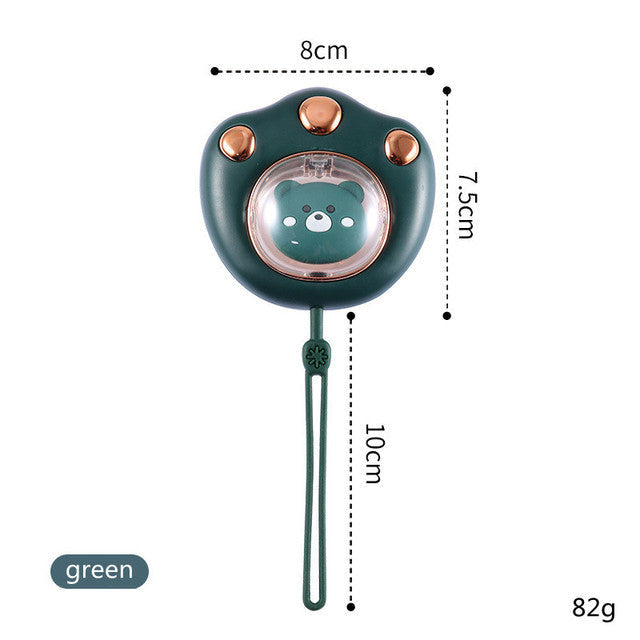 Mini Electric Hand Warmer Cat Paw Cute Claw Winter Heater Quick Heating USB Rechargeable Pocket Portable Small Mini Hands Warmer BAZONA