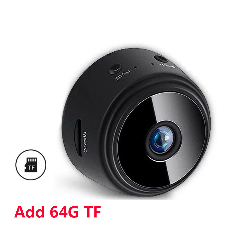 A9 Magnetic Suction Security Camera HD Camera Smart Infrared Night Vision Home BAZONA