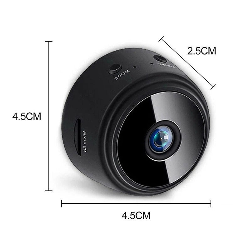 A9 Magnetic Suction Security Camera HD Camera Smart Infrared Night Vision Home BAZONA