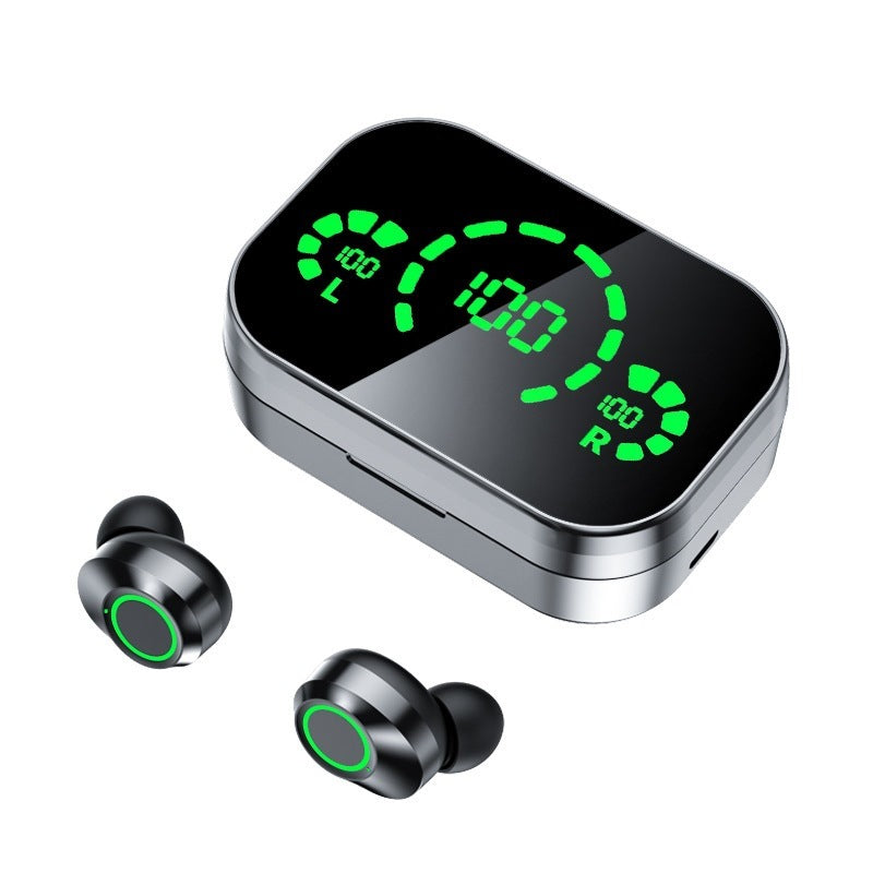 Smart TWS Bluetooth Earbuds YD03 – Digital Screen, In-Ear Fit & LED Breathing Light