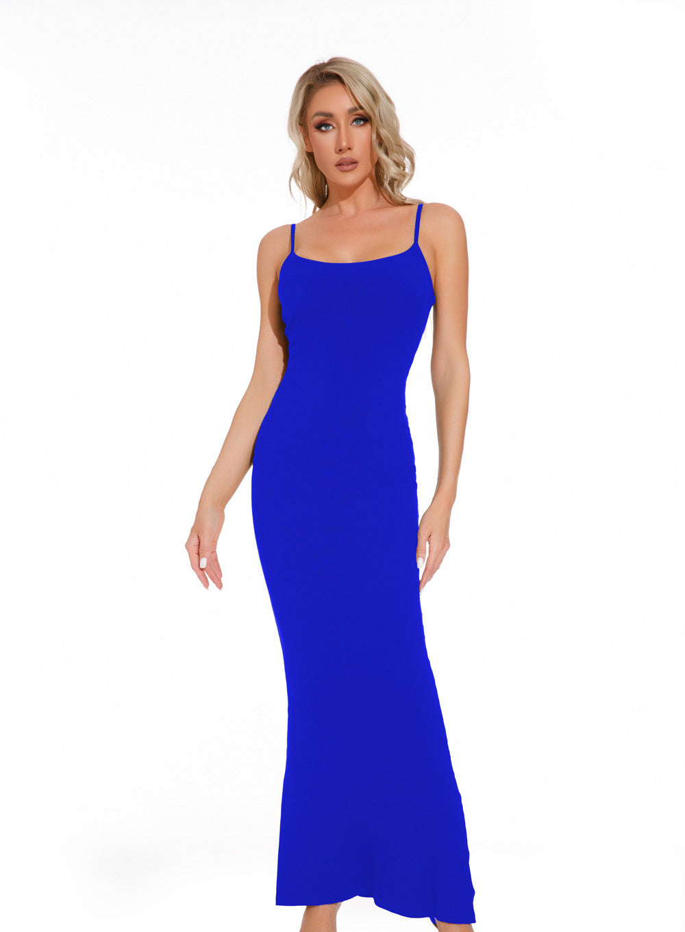 Women's Shapewear Dress Jumpsuit Tummy Tuck Lift Corset Open Crotch Suspender Tight Long Skirt Chest Pad Bodysuit Dress BAZONA