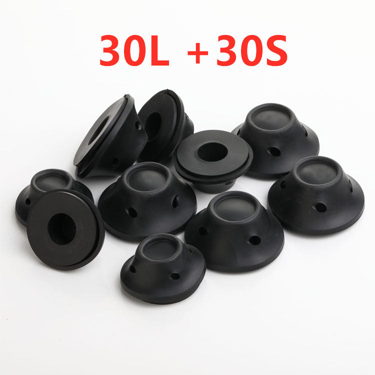 Soft Rubber Magic Hair Care Rollers Silicone Hair Curlers No Heat Hair Styling Tool BAZONA