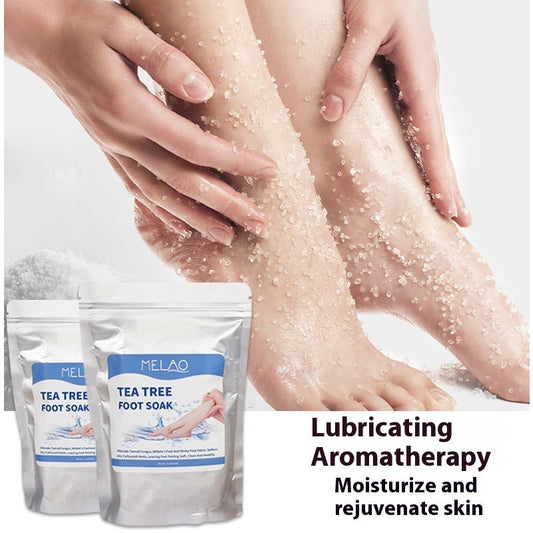 Feet Bathing Salt Exfoliating Care Skin Moisturizing BAZONA