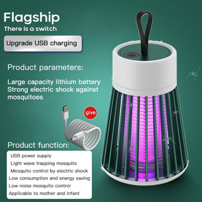 LED Indoor Mosquito Killer Lamp – Silent Photocatalyst Trap for Home BAZONA