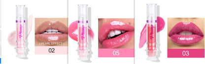 New Tube Lip Rich Lip Color Slightly Spicy Lip Honey Lip Glass Mirror Face Lip Mirror Liquid Lipstick BAZONA