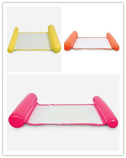 New Water Lounge Chair Inflatable Hammock Summer Inflatable Floating Row - bazona.com