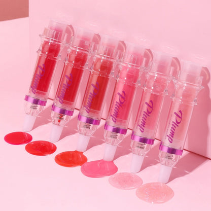 New Tube Lip Rich Lip Color Slightly Spicy Lip Honey Lip Glass Mirror Face Lip Mirror Liquid Lipstick BAZONA