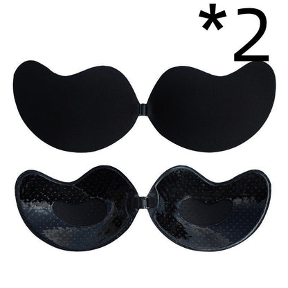 Invisible Push Up Bra Backless Strapless Bra Seamless Front Closure Bralette Underwear BAZONA