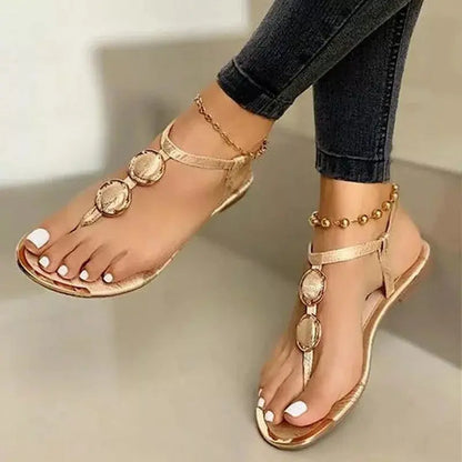 Women's Flat Sandals Summer Beach Shoes - bazona.com