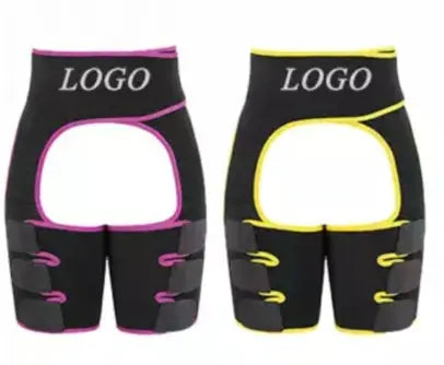 Sports Waist Belt Adjustable One-piece Girdle Leg Straps - bazona.com