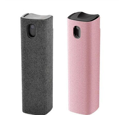 2 In 1 Phone Computer Screen Cleaner Kit For Screen Dust Removal Microfiber Cloth Set BAZONA