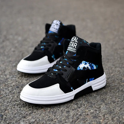 Camouflage High-Top Lace-Up Shoe - bazona.com