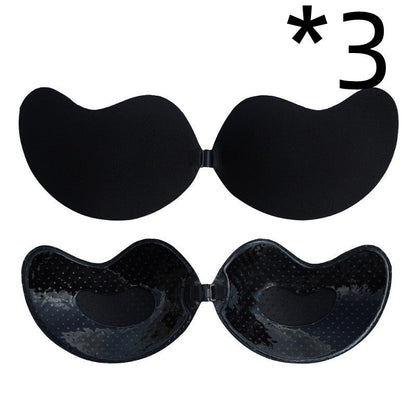 Invisible Push Up Bra Backless Strapless Bra Seamless Front Closure Bralette Underwear BAZONA
