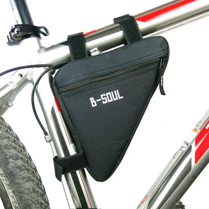 Saddle bag riding bicycle mountain bike bag triangle tool kit upper tube beam bag bicycle equipment accessories - bazona.com