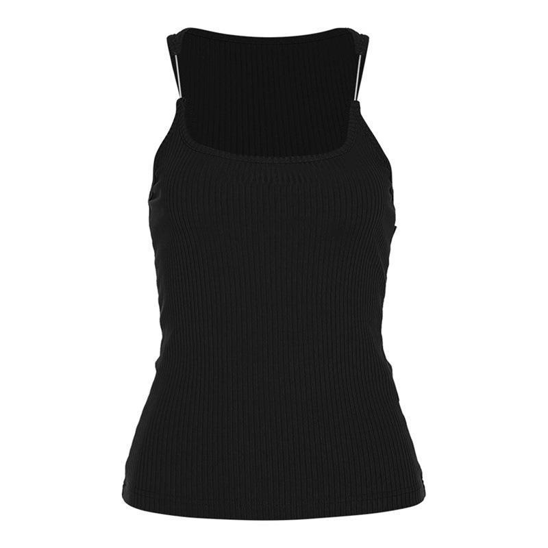 Y2K Invisible Camisole Vest Ins Fashion Slim U-neck Top Summer Women's Clothing BAZONA