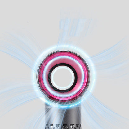 Mini Leafless Handheld Fan – USB Rechargeable, Portable & Quiet BAZONA