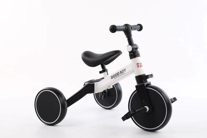 Plastic No-pedal Baby Kids Push Balance Bike Three Wheels Tricycle Baby Mini Balance Bike BAZONA