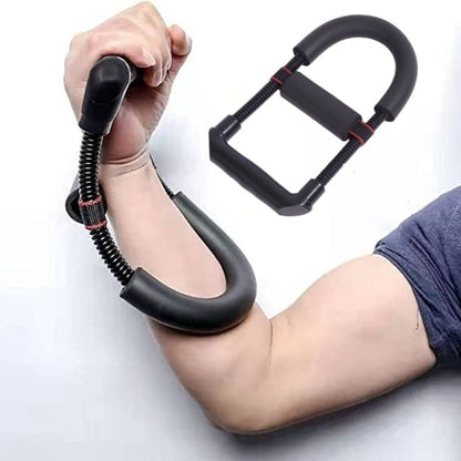 Grip Power Wrist Forearm Hand Grip Arm Trainer Adjustable Forearm Hand Wrist Exercises Force Trainer Power Strengthener Grip Fitness BAZONA