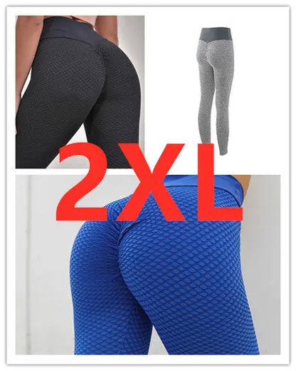 Plaid Leggings Fitness Yoga Pants Women's Seamless High Waist Breathable Gym Leggings - bazona.com