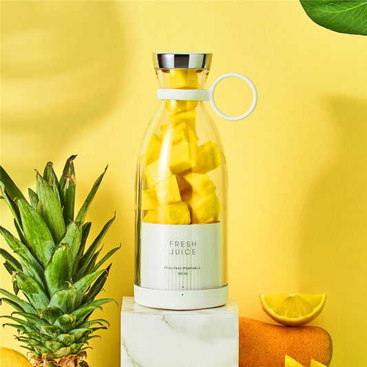 350ML Electric Juicer Blender Mixer USB Rechargeable Machine Household Portable Blender Maker Cup Kitchen Tool Kit - bazona.com