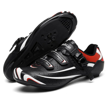 Outdoor Non-lock Cycling Shoes, Rubber Sole Men And Women Couple All-terrain Cycling Shoes - bazona.com