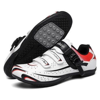 Outdoor Non-lock Cycling Shoes, Rubber Sole Men And Women Couple All-terrain Cycling Shoes - bazona.com