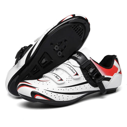 Outdoor Non-lock Cycling Shoes, Rubber Sole Men And Women Couple All-terrain Cycling Shoes - bazona.com