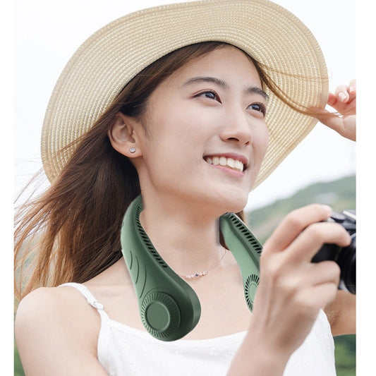 Mini Leafless Handheld Fan With USB Charging BAZONA