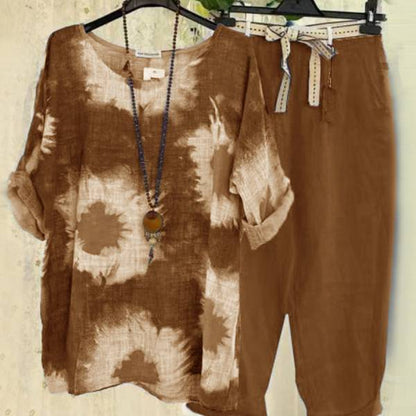 Women's Fashion Casual Set Two-piece Suit BAZONA