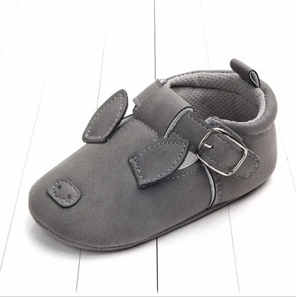 Spring and autumn cartoon animal baby shoes matte leather non-slip soft bottom baby shoes wholesale 0884 - bazona.com