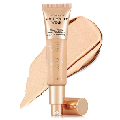 PHOFAY Full Coverage Foundation BAZONA