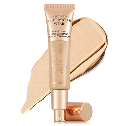 PHOFAY Full Coverage Foundation BAZONA