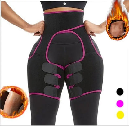 Sports Waist Belt Adjustable One-piece Girdle Leg Straps - bazona.com