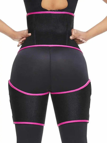 Sports Waist Belt Adjustable One-piece Girdle Leg Straps - bazona.com