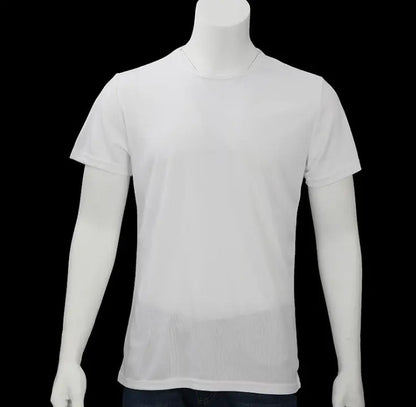 Quick-drying Waterproof Anti-fouling T-shirt Couple Half Sleeve Bottoming Shirt - bazona.com