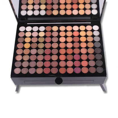 180 Colors Eyes Shadow Blush Set Personalized Piano-shaped Makeup Palette Box BAZONA