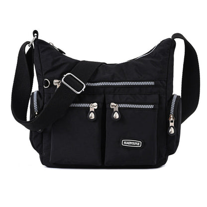 Women Shoulder Bags Multiple Pockets Waterproof Crossbody Bags BAZONA