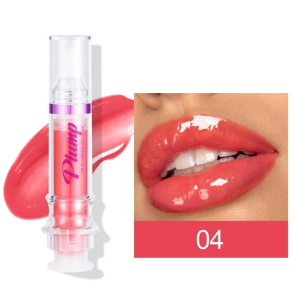 New Tube Lip Rich Lip Color Slightly Spicy Lip Honey Lip Glass Mirror Face Lip Mirror Liquid Lipstick BAZONA