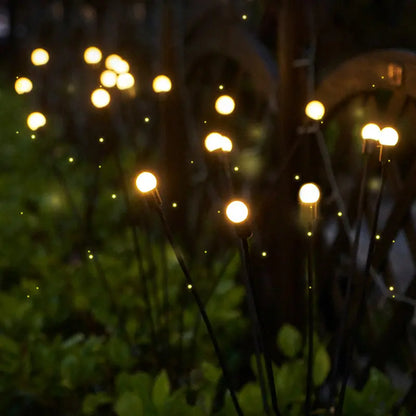 Simulation Firefly Solar Light Outdoor Garden Decoration Lawn Landscape Lamp Xmas Decor Solar LED Lights Outdoor Garden Lights - bazona.com