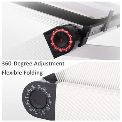Foldable Laptop Stand Ergonomic Desk Tablet Holder - bazona.com