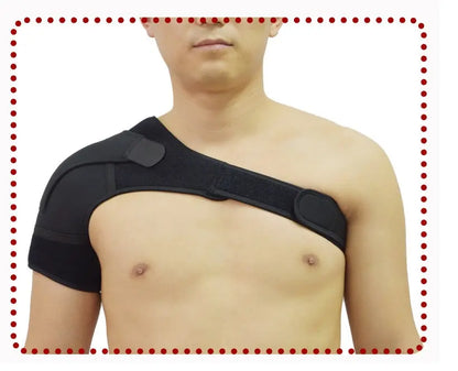 Neoprene Brace Dislocation Injury Arthritis Pain Shoulder Support - bazona.com